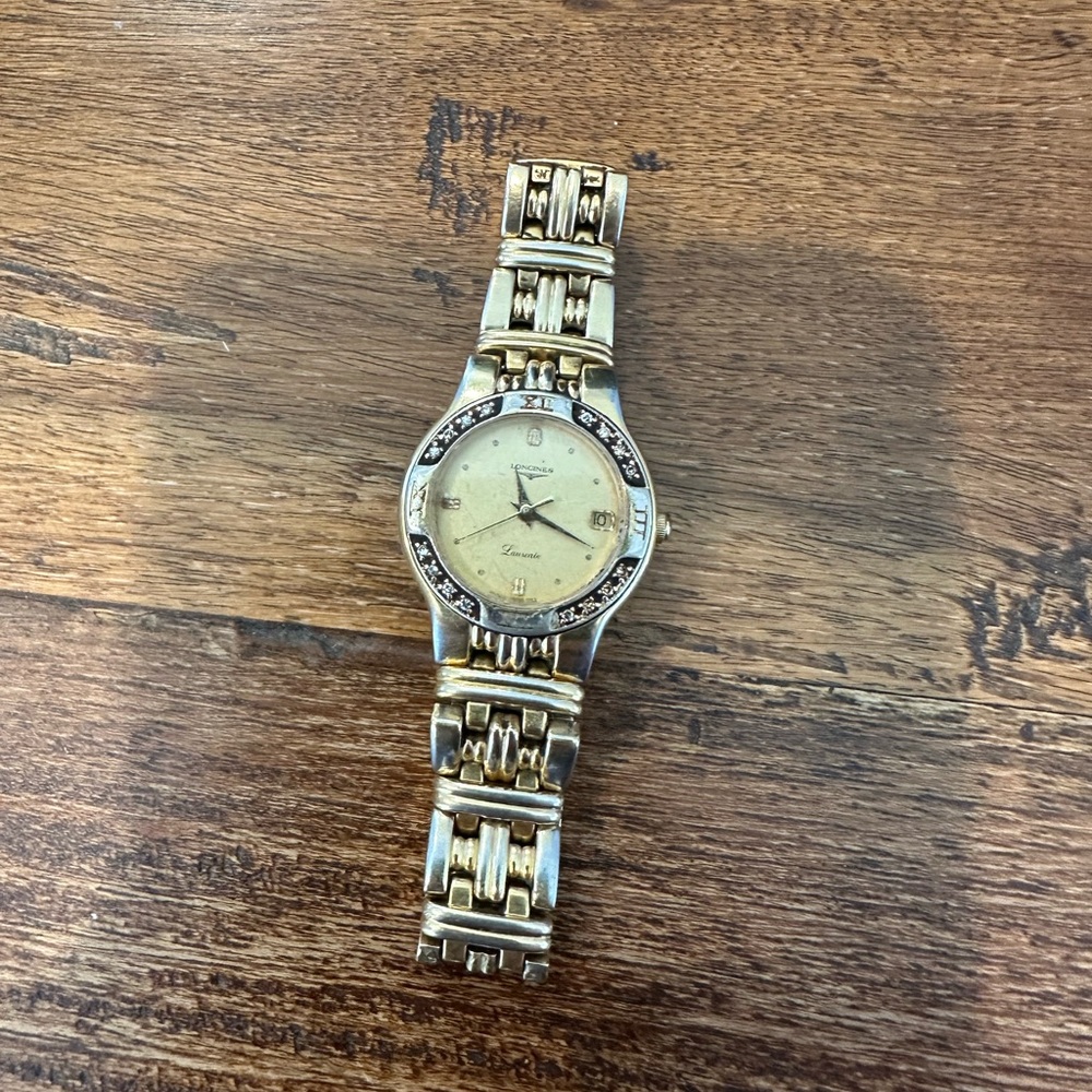 Women’s Longines Laureate Gold Watch